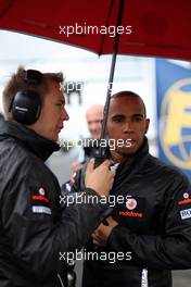 31.07.2011 Budapest, Hungary,  Lewis Hamilton (GBR), McLaren Mercedes - Formula 1 World Championship, Rd 11, Hungarian Grand Prix, Sunday Pre-Race Grid