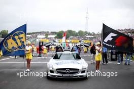 31.07.2011 Budapest, Hungary,  Safety car - Formula 1 World Championship, Rd 11, Hungarian Grand Prix, Sunday Pre-Race Grid