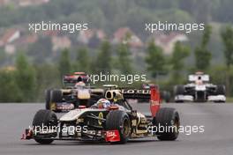 31.07.2011 Budapest, Hungary,  Vitaly Petrov (RUS), Lotus Renault GP - Formula 1 World Championship, Rd 11, Hungarian Grand Prix, Sunday Race