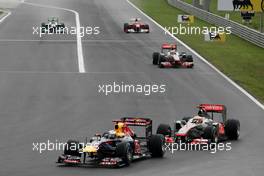 31.07.2011 Budapest, Hungary,  Sebastian Vettel (GER), Red Bull Racing  - Formula 1 World Championship, Rd 11, Hungarian Grand Prix, Sunday Race