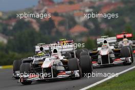 31.07.2011 Budapest, Hungary,  Kamui Kobayashi (JAP), Sauber F1 Team - Formula 1 World Championship, Rd 11, Hungarian Grand Prix, Sunday Race
