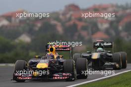 31.07.2011 Budapest, Hungary,  Mark Webber (AUS), Red Bull Racing - Formula 1 World Championship, Rd 11, Hungarian Grand Prix, Sunday Race