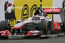 31.07.2011 Budapest, Hungary,  Jenson Button (GBR), McLaren Mercedes  - Formula 1 World Championship, Rd 11, Hungarian Grand Prix, Sunday Race