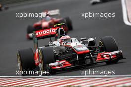 31.07.2011 Budapest, Hungary,  Jenson Button (GBR), McLaren Mercedes - Formula 1 World Championship, Rd 11, Hungarian Grand Prix, Sunday Race