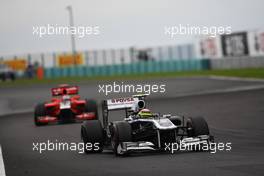 31.07.2011 Budapest, Hungary,  Pastor Maldonado (VEN), AT&T Williams - Formula 1 World Championship, Rd 11, Hungarian Grand Prix, Sunday Race