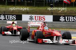 31.07.2011 Budapest, Hungary,  Fernando Alonso (ESP), Scuderia Ferrari - Formula 1 World Championship, Rd 11, Hungarian Grand Prix, Sunday Race