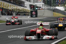 31.07.2011 Budapest, Hungary,  Lewis Hamilton (GBR), McLaren Mercedes, drive through - Formula 1 World Championship, Rd 11, Hungarian Grand Prix, Sunday Race