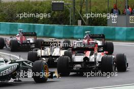 31.07.2011 Budapest, Hungary,  Timo Glock (GER), Marussia Virgin Racing - Formula 1 World Championship, Rd 11, Hungarian Grand Prix, Sunday Race