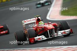 31.07.2011 Budapest, Hungary,  Felipe Massa (BRA), Scuderia Ferrari - Formula 1 World Championship, Rd 11, Hungarian Grand Prix, Sunday Race