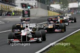 31.07.2011 Budapest, Hungary,  Kamui Kobayashi (JAP), Sauber F1 Team  - Formula 1 World Championship, Rd 11, Hungarian Grand Prix, Sunday Race
