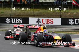 31.07.2011 Budapest, Hungary,  Sebastian Vettel (GER), Red Bull Racing - Formula 1 World Championship, Rd 11, Hungarian Grand Prix, Sunday Race