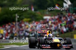 31.07.2011 Budapest, Hungary,  Sebastian Vettel (GER), Red Bull Racing - Formula 1 World Championship, Rd 11, Hungarian Grand Prix, Sunday Race