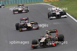 31.07.2011 Budapest, Hungary,  Vitaly Petrov (RUS), Lotus Renault GP - Formula 1 World Championship, Rd 11, Hungarian Grand Prix, Sunday Race