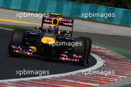 30.07.2011 Budapest, Hungary,  Mark Webber (AUS), Red Bull Racing - Formula 1 World Championship, Rd 11, Hungarian Grand Prix, Saturday Practice