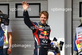 30.07.2011 Budapest, Hungary,  Sebastian Vettel (GER), Red Bull Racing - Formula 1 World Championship, Rd 11, Hungarian Grand Prix, Saturday Qualifying