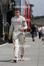 30.07.2011 Budapest, Hungary,  Paul di Resta (GBR), Force India F1 Team - Formula 1 World Championship, Rd 11, Hungarian Grand Prix, Saturday Qualifying