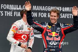 30.07.2011 Budapest, Hungary,  Sebastian Vettel (GER), Red Bull Racing - Formula 1 World Championship, Rd 11, Hungarian Grand Prix, Saturday Qualifying