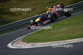 30.07.2011 Budapest, Hungary,  Mark Webber (AUS), Red Bull Racing  - Formula 1 World Championship, Rd 11, Hungarian Grand Prix, Saturday Practice