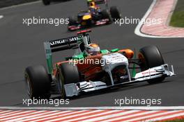 30.07.2011 Budapest, Hungary,  Adrian Sutil (GER), Force India F1 Team - Formula 1 World Championship, Rd 11, Hungarian Grand Prix, Saturday Qualifying