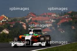 30.07.2011 Budapest, Hungary,  Paul di Resta (GBR), Force India F1 Team - Formula 1 World Championship, Rd 11, Hungarian Grand Prix, Saturday Practice