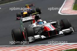 30.07.2011 Budapest, Hungary,  Vitantonio Liuzzi (ITA), HRT Formula One Team- Formula 1 World Championship, Rd 11, Hungarian Grand Prix, Saturday Qualifying