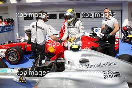 30.07.2011 Budapest, Hungary,  Nico Rosberg (GER), Mercedes GP Petronas F1 Team - Formula 1 World Championship, Rd 11, Hungarian Grand Prix, Saturday Qualifying