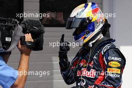 30.07.2011 Budapest, Hungary,  Sebastian Vettel (GER), Red Bull Racing - Formula 1 World Championship, Rd 11, Hungarian Grand Prix, Saturday Qualifying