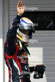 30.07.2011 Budapest, Hungary,  Sebastian Vettel (GER), Red Bull Racing  - Formula 1 World Championship, Rd 11, Hungarian Grand Prix, Saturday Qualifying