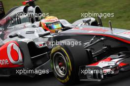 30.07.2011 Budapest, Hungary,  Lewis Hamilton (GBR), McLaren Mercedes - Formula 1 World Championship, Rd 11, Hungarian Grand Prix, Saturday Qualifying