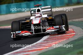 30.07.2011 Budapest, Hungary,  Kamui Kobayashi (JAP), Sauber F1 Team - Formula 1 World Championship, Rd 11, Hungarian Grand Prix, Saturday Practice