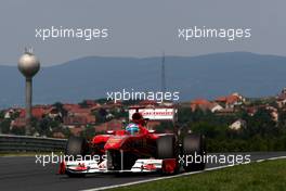30.07.2011 Budapest, Hungary,  Fernando Alonso (ESP), Scuderia Ferrari - Formula 1 World Championship, Rd 11, Hungarian Grand Prix, Saturday Qualifying