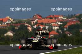 30.07.2011 Budapest, Hungary,  Nick Heidfeld (GER), Lotus Renault GP - Formula 1 World Championship, Rd 11, Hungarian Grand Prix, Saturday Practice