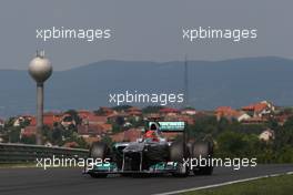 30.07.2011 Budapest, Hungary,  Michael Schumacher (GER), Mercedes GP Petronas F1 Team - Formula 1 World Championship, Rd 11, Hungarian Grand Prix, Saturday Practice