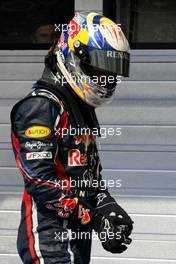 30.07.2011 Budapest, Hungary,  Sebastian Vettel (GER), Red Bull Racing  - Formula 1 World Championship, Rd 11, Hungarian Grand Prix, Saturday Qualifying