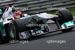 30.07.2011 Budapest, Hungary,  Michael Schumacher (GER), Mercedes GP  - Formula 1 World Championship, Rd 11, Hungarian Grand Prix, Saturday Qualifying