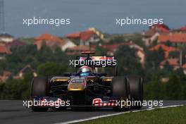 30.07.2011 Budapest, Hungary,  Sébastien Buemi (SUI), Scuderia Toro Rosso - Formula 1 World Championship, Rd 11, Hungarian Grand Prix, Saturday Practice