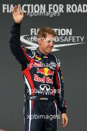 30.07.2011 Budapest, Hungary,  Sebastian Vettel (GER), Red Bull Racing  - Formula 1 World Championship, Rd 11, Hungarian Grand Prix, Saturday Qualifying