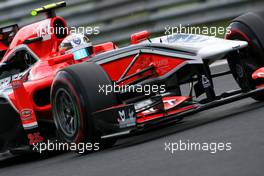 30.07.2011 Budapest, Hungary,  Jerome d'Ambrosio (BEL), Virgin Racing  - Formula 1 World Championship, Rd 11, Hungarian Grand Prix, Saturday Qualifying