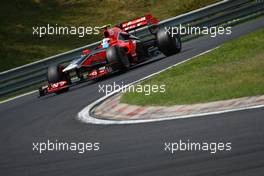 30.07.2011 Budapest, Hungary,  Jerome d'Ambrosio (BEL), Virgin Racing  - Formula 1 World Championship, Rd 11, Hungarian Grand Prix, Saturday Practice