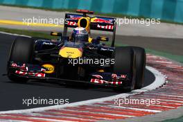 30.07.2011 Budapest, Hungary,  Sebastian Vettel (GER), Red Bull Racing - Formula 1 World Championship, Rd 11, Hungarian Grand Prix, Saturday Practice