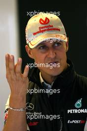 28.07.2011 Budapest, Hungary, Michael Schumacher (GER), Mercedes GP  - Formula 1 World Championship, Rd 11, Hungarian Grand Prix, Thursday