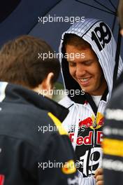 28.07.2011 Budapest, Hungary,  Sebastian Vettel (GER), Red Bull Racing - Formula 1 World Championship, Rd 11, Hungarian Grand Prix, Thursday