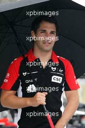 28.07.2011 Budapest, Hungary, Timo Glock (GER), Virgin Racing  - Formula 1 World Championship, Rd 11, Hungarian Grand Prix, Thursday
