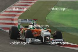 28.10.2011 New Delhi, India, Adrian Sutil (GER), Force India F1 Team  - Formula 1 World Championship, Rd 17, Indian Grand Prix, Friday Practice