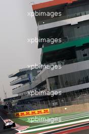 28.10.2011 New Delhi, India, Sergio Pérez (MEX), Sauber F1 Team - Formula 1 World Championship, Rd 17, Indian Grand Prix, Friday Practice