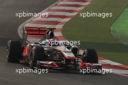 28.10.2011 New Delhi, India, Jenson Button (GBR), McLaren Mercedes  - Formula 1 World Championship, Rd 17, Indian Grand Prix, Friday Practice
