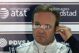 28.10.2011 New Delhi, India, Rubens Barrichello (BRA), Williams F1 Team  - Formula 1 World Championship, Rd 17, Indian Grand Prix, Friday Practice