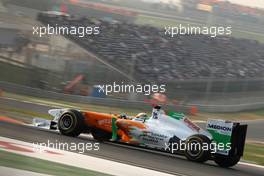 28.10.2011 New Delhi, India, Adrian Sutil (GER), Force India  - Formula 1 World Championship, Rd 17, Indian Grand Prix, Friday Practice