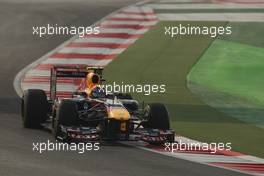 28.10.2011 New Delhi, India, Mark Webber (AUS), Red Bull Racing  - Formula 1 World Championship, Rd 17, Indian Grand Prix, Friday Practice