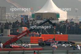 28.10.2011 New Delhi, India, Jaime Alguersuari (ESP), Scuderia Toro Rosso  - Formula 1 World Championship, Rd 17, Indian Grand Prix, Friday Practice